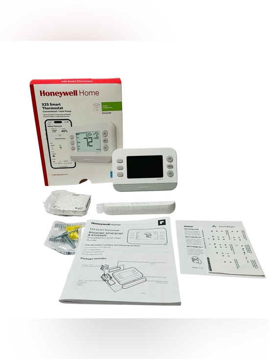 Honeywell Home Other - Honeywell Home X2S Smart Thermostat, Conventional/Heat Pump, Wi-Fi Thermostat